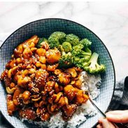 Cashew chicken pin