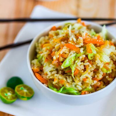 A picture of Skinny Garlic Fried Rice