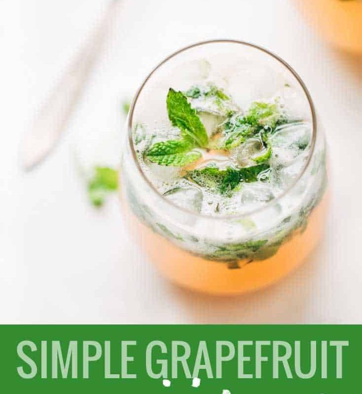 Grapefruit Mojito for Two