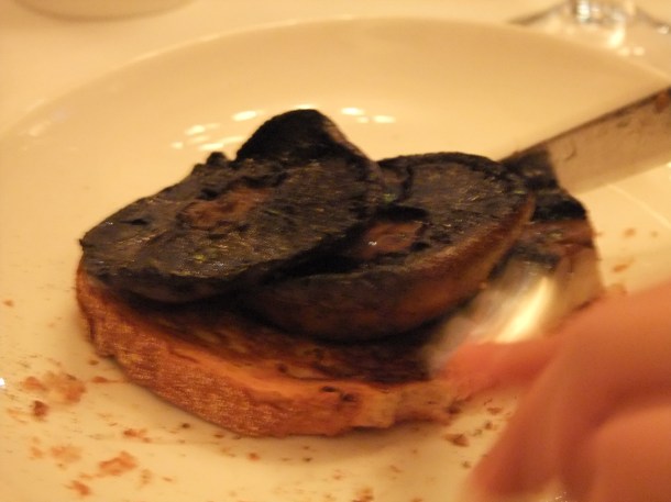 Mushrooms on toast at the Dean Street Townhouse