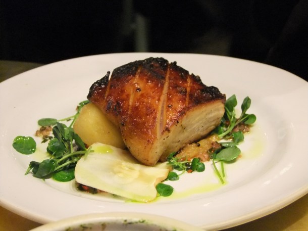 Pork belly at Barbecoa