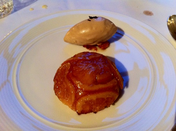 Orange marmalade jaffa cake at the Gilbert Scott