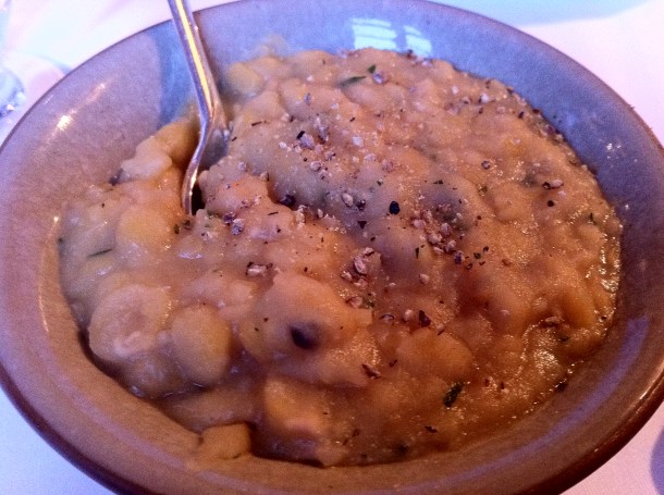 Pease pudding at the Gilbert Scott