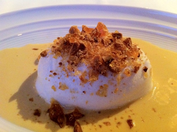 Mrs Beeton’s snow eggs at the Gilbert Scott