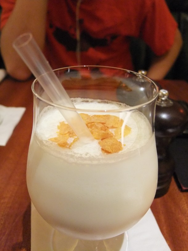 Cornflake milkshake at Hawksmoor