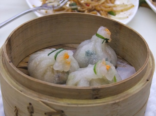 Peanut and pork dumplings at Tuli