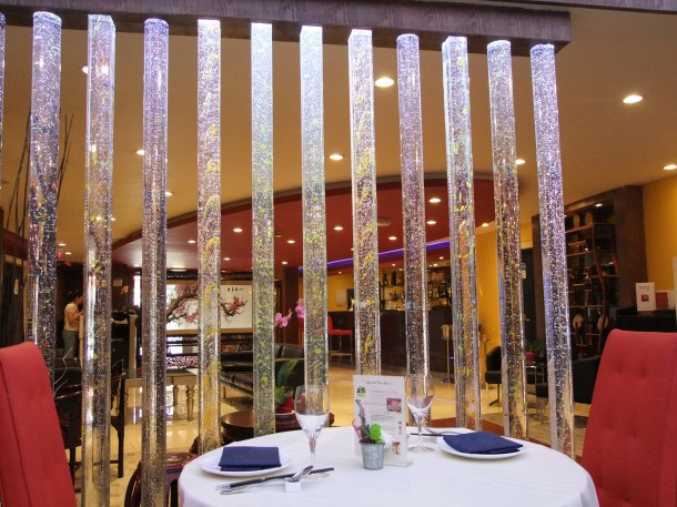A view of the lobby at Tuli