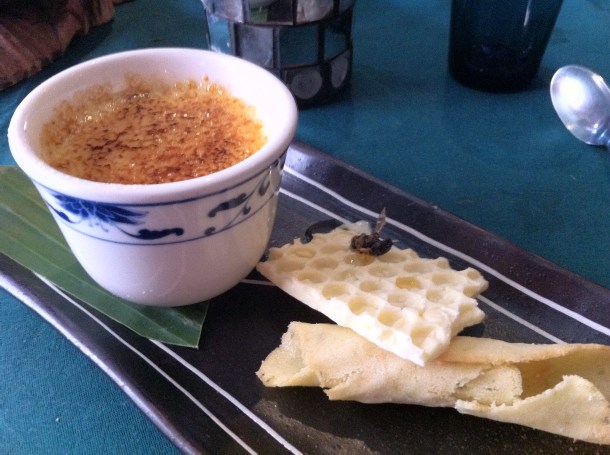 baby bee brulee at Archipelago