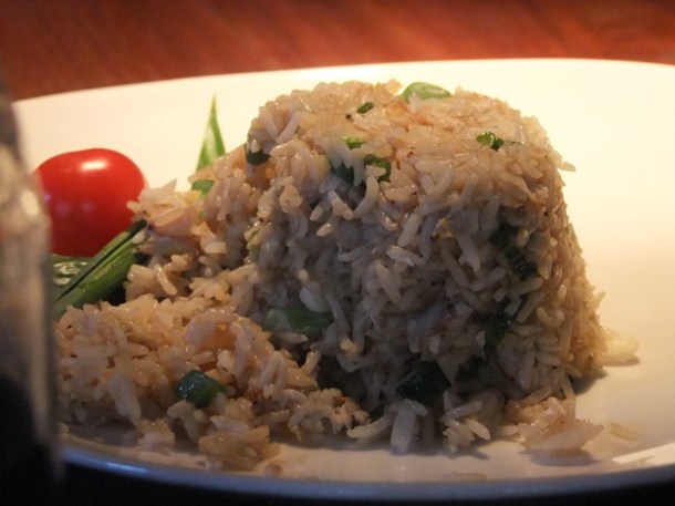 crab fried rice at Busaba Eathai