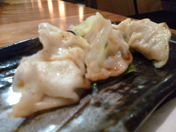 gyoza at Moshi Moshi