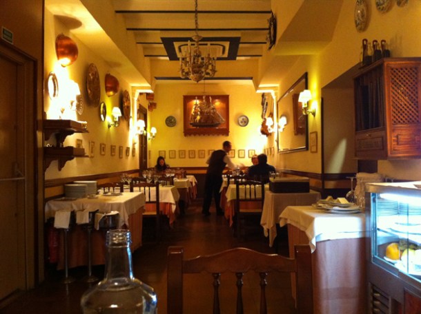 the interior of La Barraca in Madrid