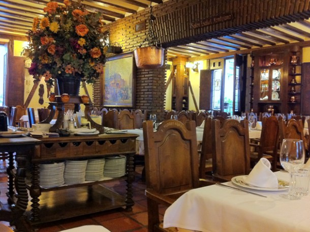La Posada de la Villa dining room