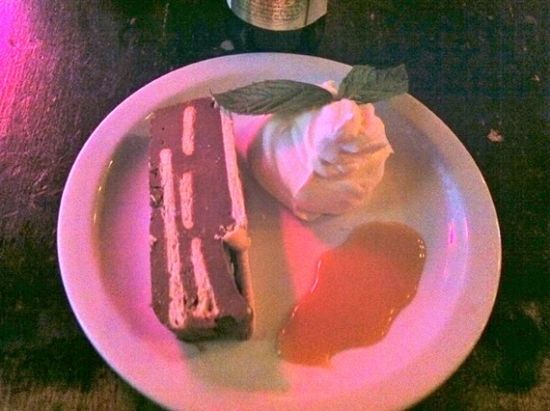 radio cake at Garlic and Shots radio cake at garlic and shots