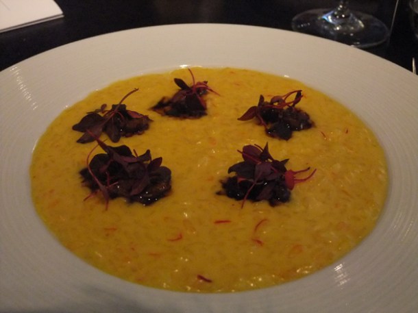 rice and flesh at Dinner by Heston Blumenthal rice and flesh at dinner by heston blumenthal