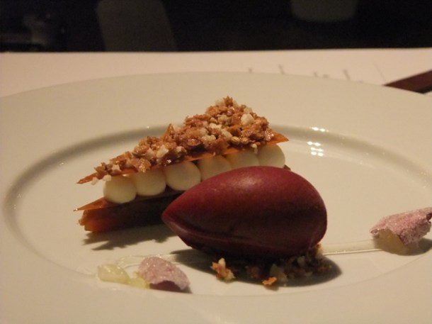 taffety tart at Dinner by Heston Blumenthal taffety tart at dinner by heston blumenthal