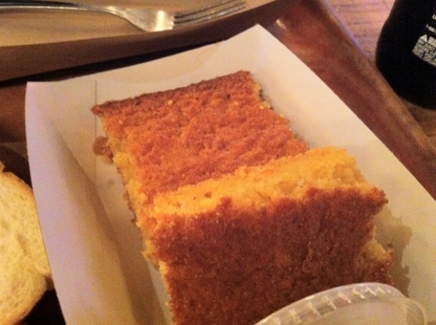 corn bread at Hill Country New York corn bread at hill country new york