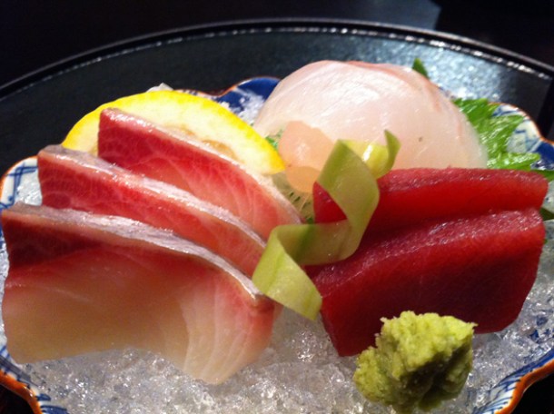 sashimi at Hakubai New York sashimi at hakubai new york