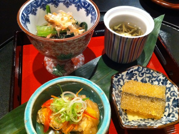 okonomi kaiseki at Hakubai okonomi kaiseki at hakubai
