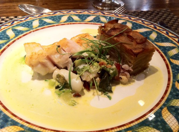 monkfish at The Athenaeum monkfish at the athenaeum