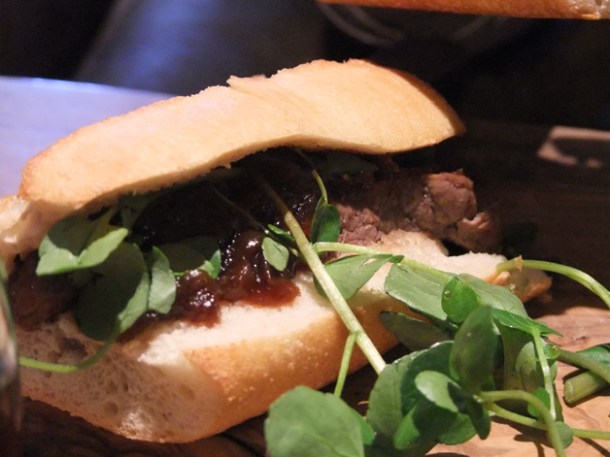 rib eye steak sandwich at the crown and sceptre rib eye steak sandwich at The Crown and Sceptre