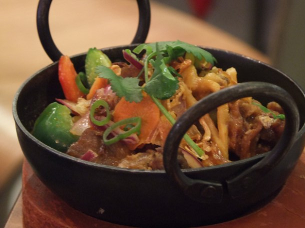 thai roast duck curry banana tree indochina kitchen wardour street soho