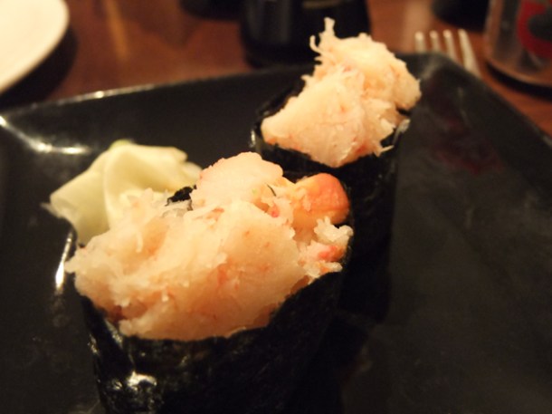 crab gunkan at Koi crab gunkan at koi