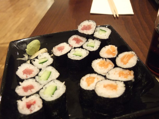 maki rolls at Koi maki rolls at koi