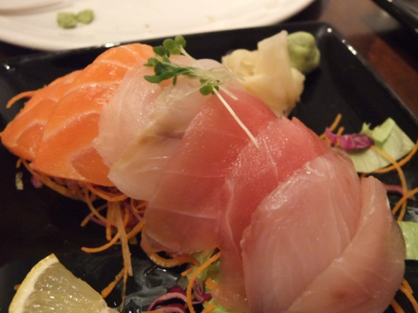 sashimi platter at Koi sashimi platter at koi