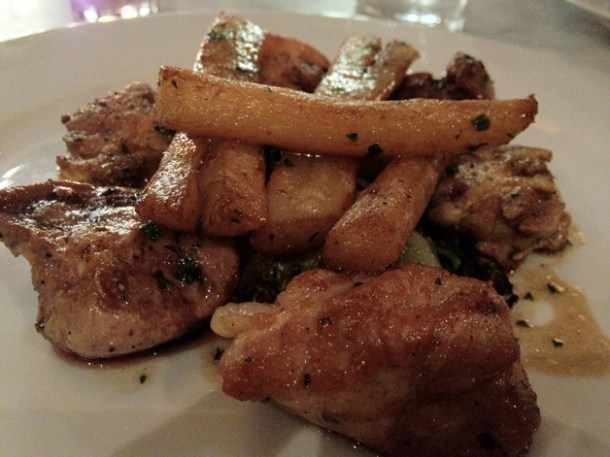 sweetbreads, kidneys and brains at Magdalen sweetbreads, kidneys and brains at magdalen