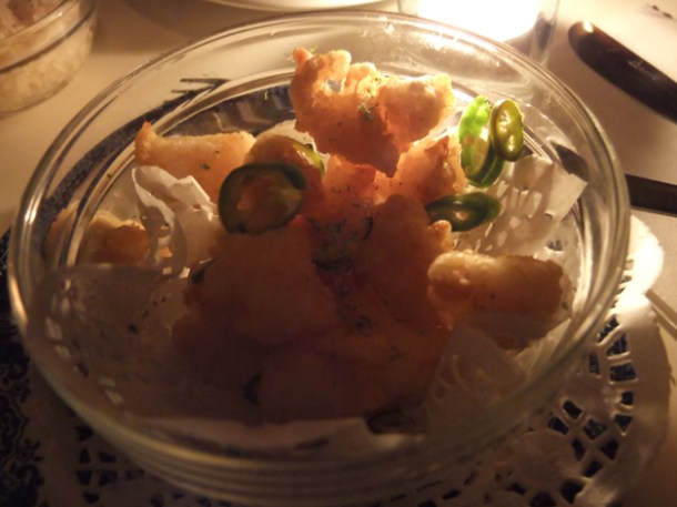 cod cheek popcorn at Mishkin's cod cheek popcorn at mishkin's