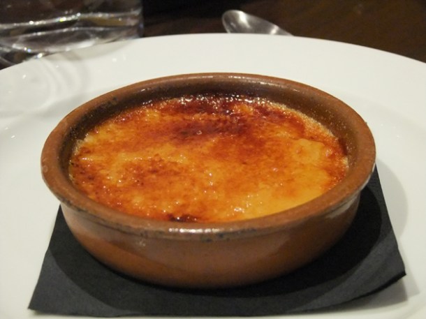 creme brûlée at About Thyme creme brûlée at about thyme