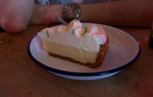 key lime pie at Meatliqour key lime pie at meatliqour
