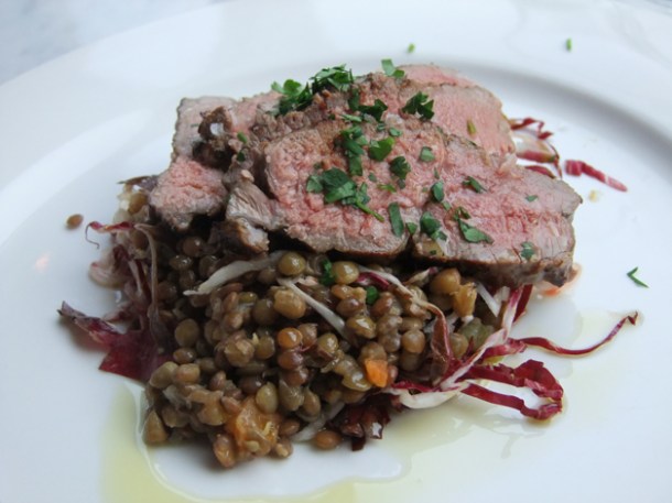 lamb and lentils at Pizarro lamb and lentils at pizarro