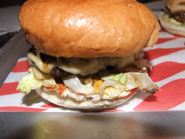 Double Swiss at Meatliqour mushroom double swiss at meatliqour
