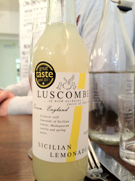 sicilian lemonade at Duck Soup Soho sicilian lemonade at duck soup dean street