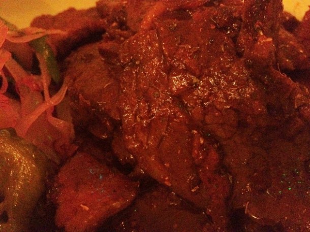 beef brisket at Pitt Cue Soho beef brisket at pittcue soho