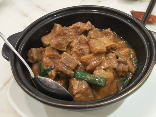 beef brisket claypot at Greenleaf beef brisket claypot at greenleaf holborn