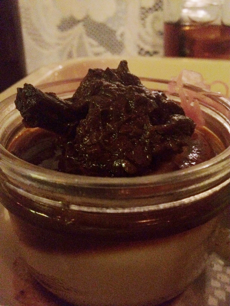 burnt end mashed potato at Pitt Cue Soho burnt end mashed potato at pittcue soho