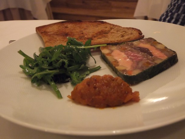 game terrine at Morgan M game terrine at morgan m