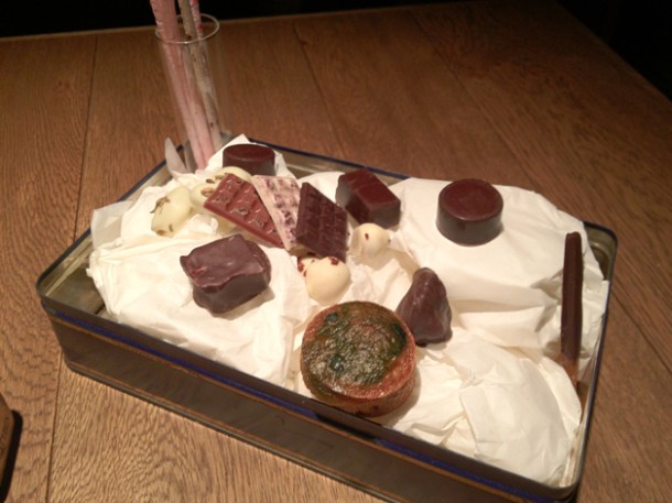 petit fours at Tom Aikens petit fours at tom aikens