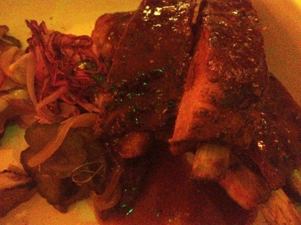 St Louis pork ribs at Pitt Cue Soho st louis pork ribs at pittcue soho
