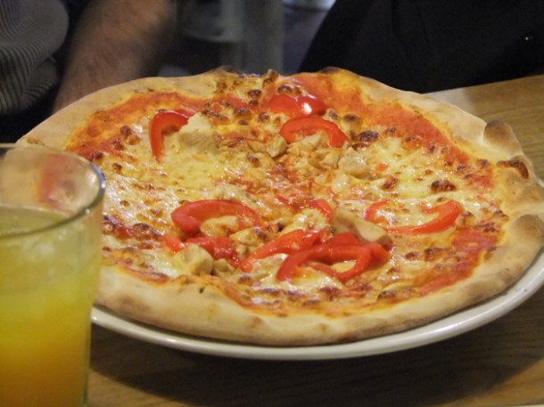Napoli pizza at Soho Joe napoli pizza at soho joe