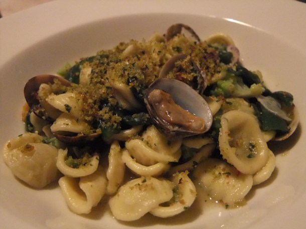 orecchiette at Mele e Pere orecchiette at mele e pere