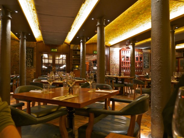 decor at Hawksmoor Seven Dials Covent Garden interior of hawksmoor seven dials covent garden