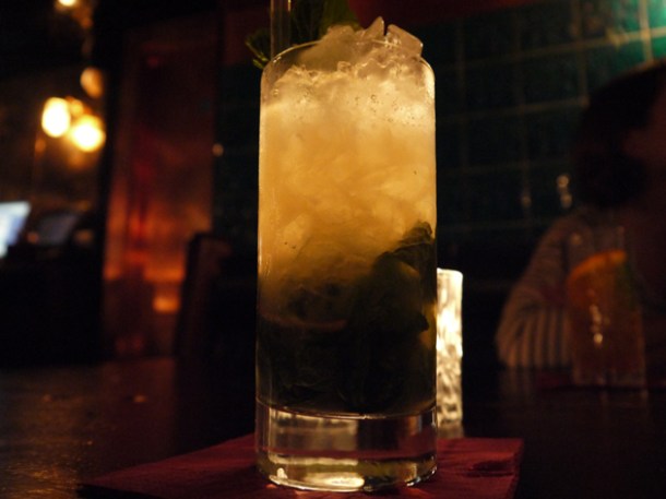 virgin apple mojito at Hawksmoor Spitalfields virgin apple mojito at hawksmoor shoreditch
