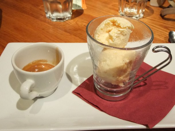 affogato at Terre a Terre affogato at terre a terre