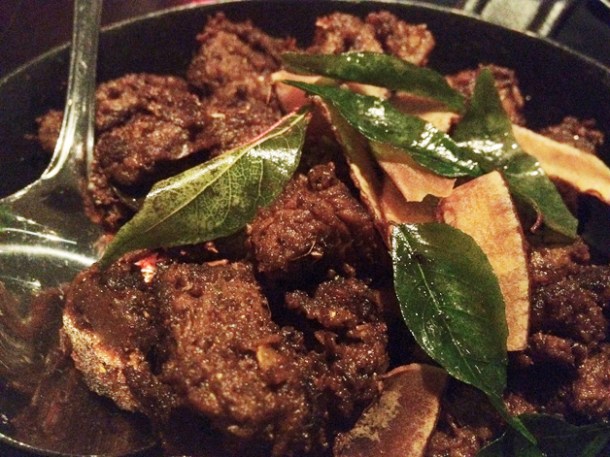 beef sukha at carom