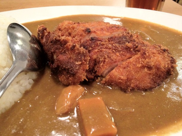katsu pork curry at Ittenbari katsu pork curry at ittenbari