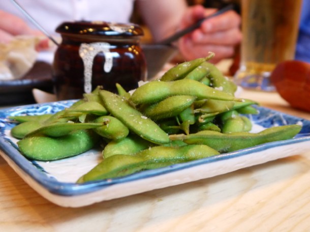 edamame at Tonkotsu Dean Street edamame at tonkotsu soho