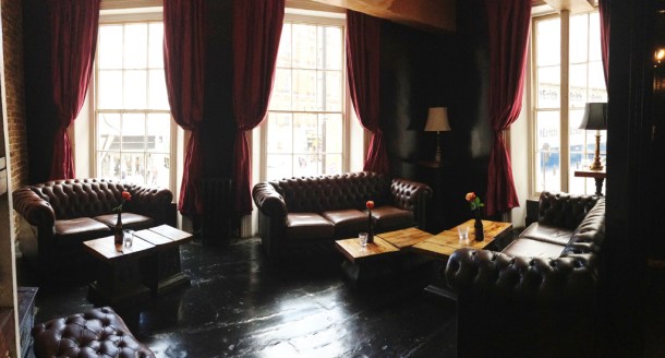 first floor lounge at The Old Crown first floor lounge at the old crown new oxford street